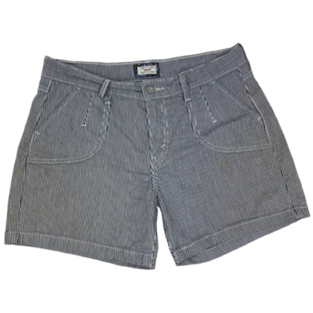 Levi’s 515 Train Conductor Pinstripe Cuff Shorts